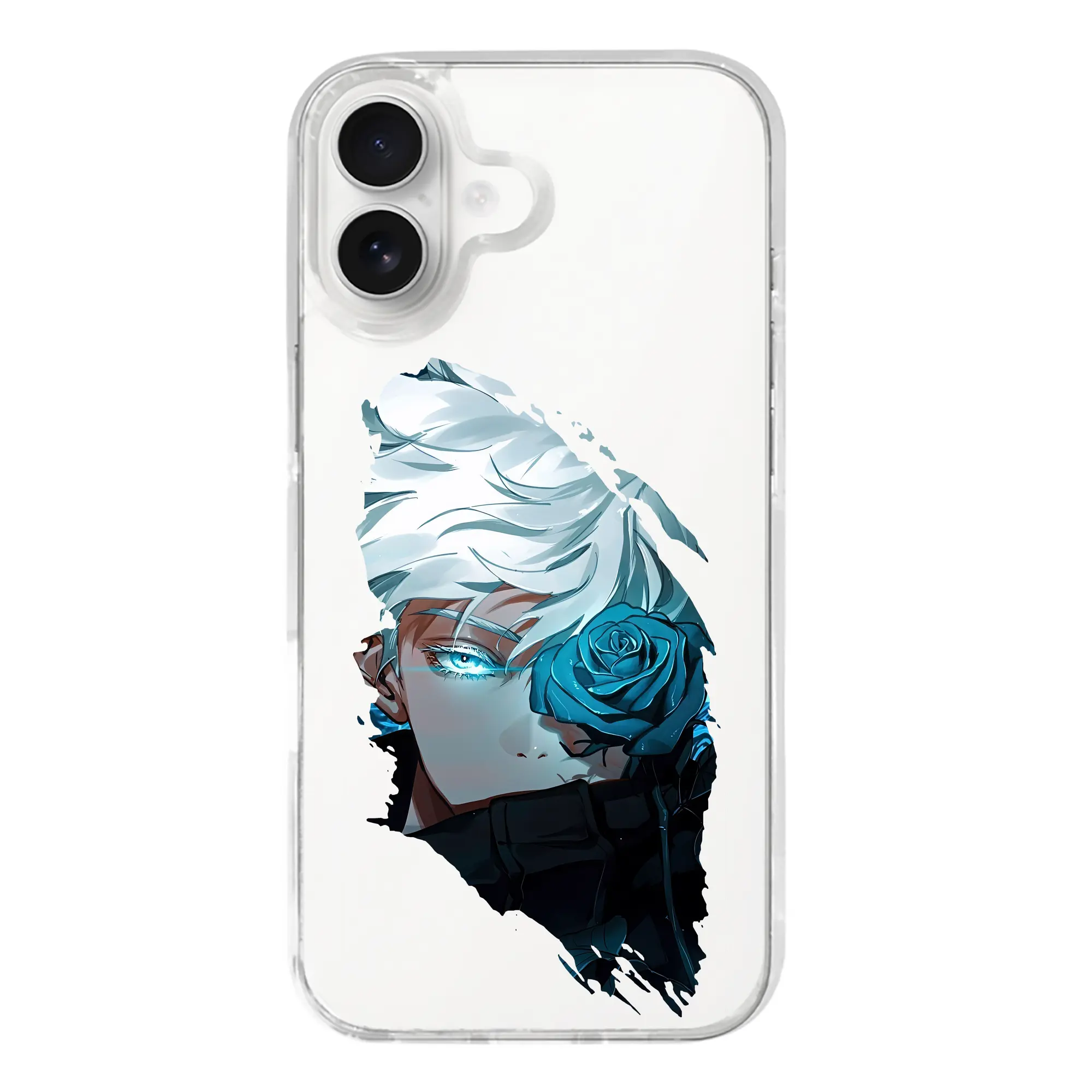 呪術廻戦 グッズ,五条 悟 - iPhone 17シリーズ 透明スマホケース – 薄型・耐衝撃・精密フィット保護カバー